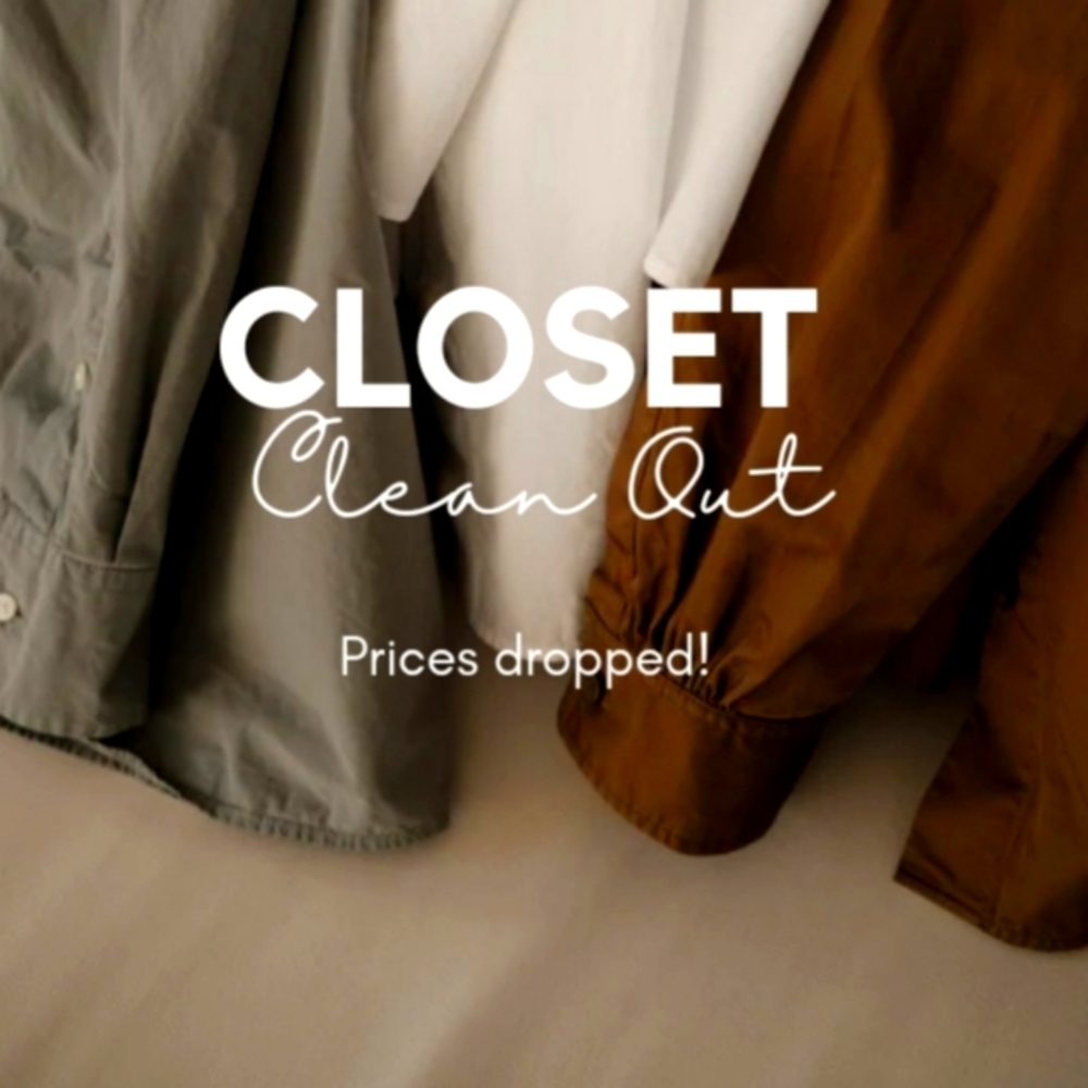 Closet Clean Out Sale